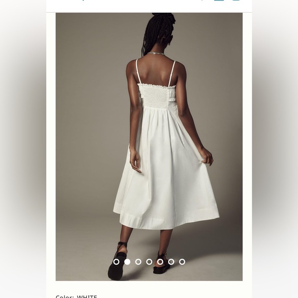 ANTHROPOLOGIE Sunday in Brooklyn Corset Sundress / Medium / NWT - Picture 2 of 7